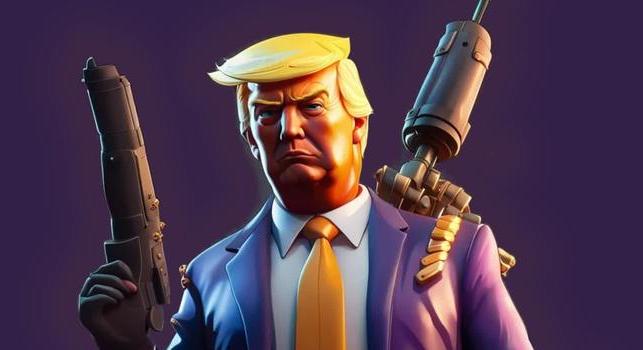 Fortnite: Egy játékos újrakreálta a Trump elleni merényletet