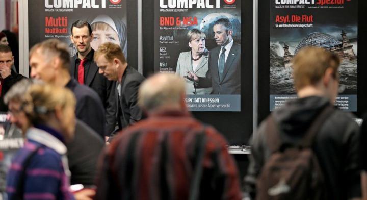 Németországban betiltották a Compact jobboldali szélsőséges magazint
