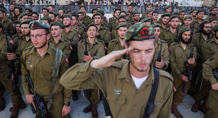 Megkezdi az ultraortodoxok behívását az izraeli hadsereg