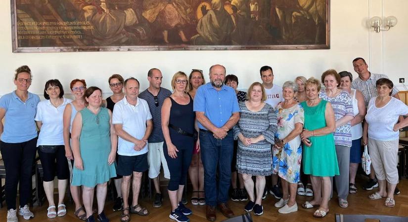 Nyugdíjba készülő kollégáktól köszöntek el Kőszegen