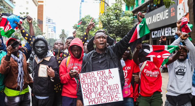 A kenyai elnök szerint a kormányellenes tüntetések az ország tönkretételével fenyegetnek