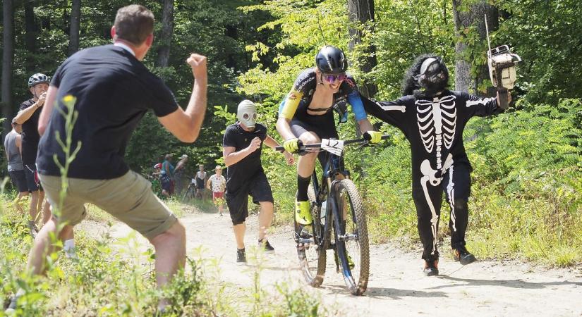 Két napon át zajlott a mountain bike magyar bajnokság az Alsóerdőn – fotógaléria