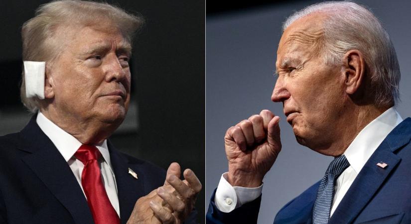 Így reagált Donald Trump arra, hogy Joe Biden visszalépett