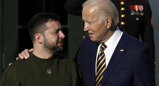 Zelenszkij: Ukrajna mindig hálás lesz Bidennek