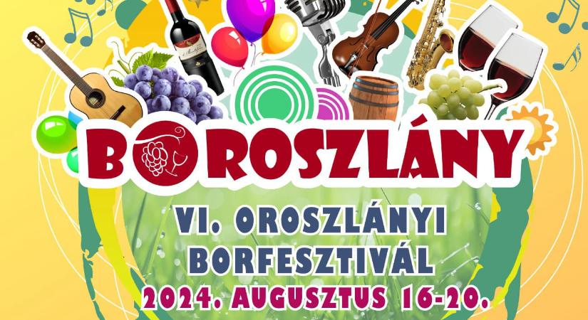 Boroszlány – Oroszlányi Borfesztivál 2024