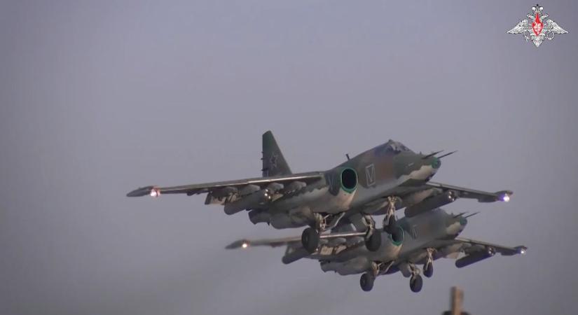 Kegyetlen csapást mértek az orosz vadászrepülők