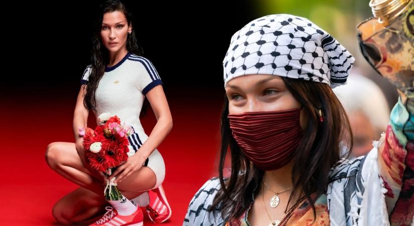 Nincs vége a botránynak: Beperli az Adidast a menesztett palesztin szupermodell