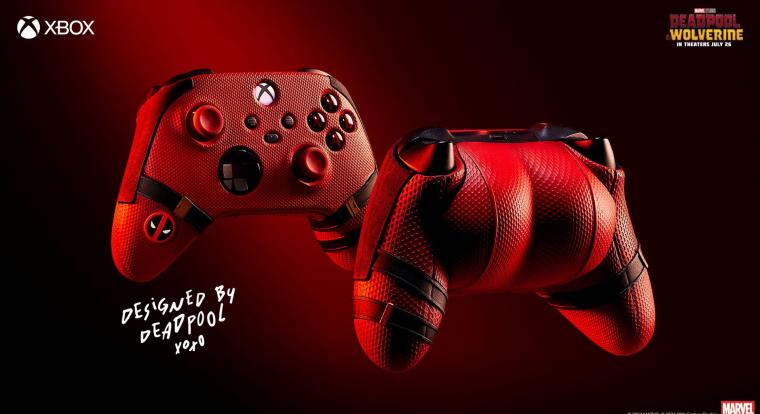 Lecsatolható lesz Deadpool feneke az arról mintázott egyedi Xbox-kontrollerről