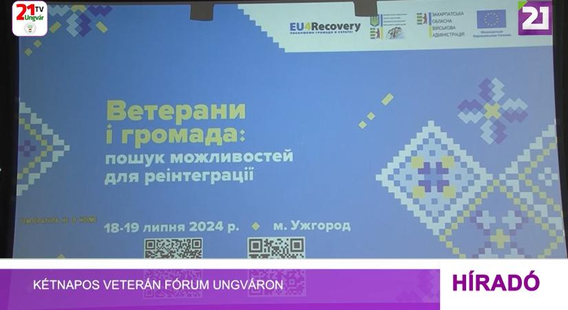 Kétnapos veterán fórum Ungváron (videó)