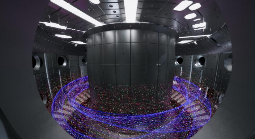 3D vizualizáció segít megérteni a fúziós reaktor működését