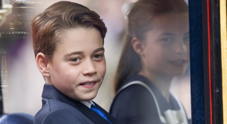 Mintha Vilmos herceg mini-mását látnánk fia, György 11. születésnapi fotóján