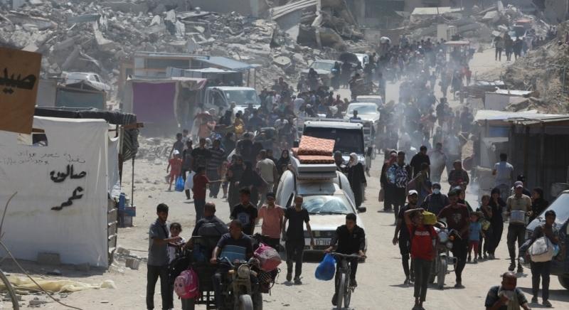 Izrael elrendelte a gázai humanitárius övezet részleges kiürítését