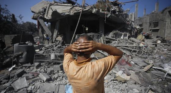 Izrael akkora pusztítást végez, hogy 100 teherautó 15 évig hordhatná a törmeléket, hogy megtisztuljon a romoktól a Gázai övezet