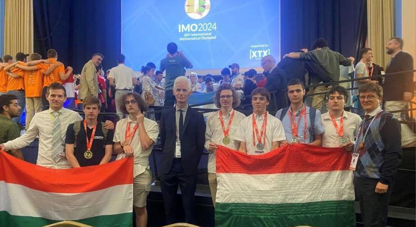 Az elmúlt 20 év legnagyobb sikerét érték el a magyar diákok a Nemzetközi Matematikai Diákolimpián