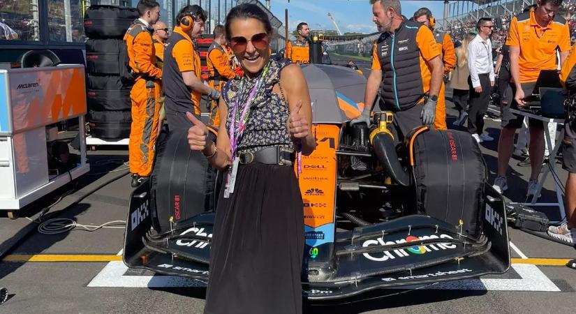 Nagyot megy, ahogy Piastri édesanyja az F1-es futamokat kommentálja