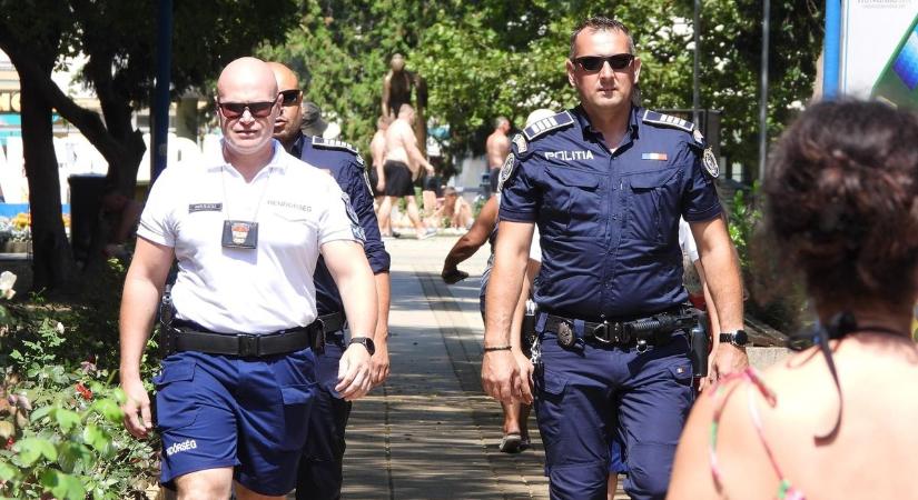 Ismét román rendőrök segítik magyar kollégáik munkáját Hajdúszoboszlón