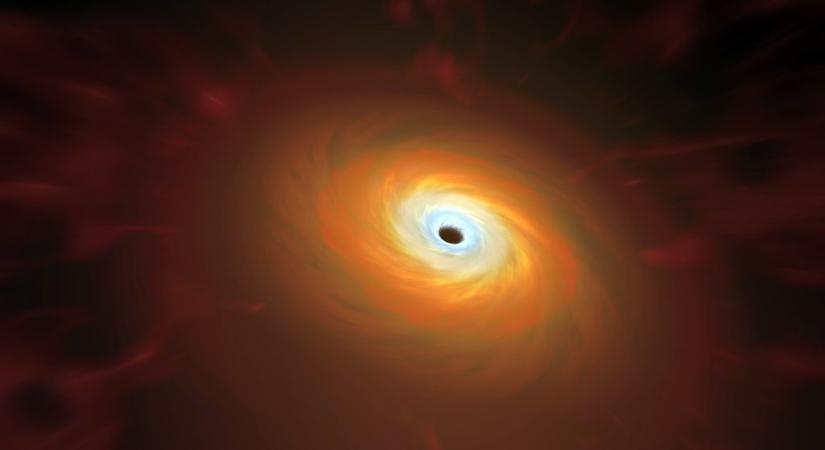 Rendkívül ritka fekete lyukat találtak galaxisunk közepén