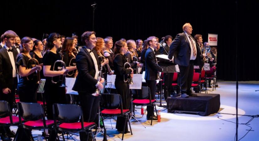 Holland ifjúsági rézfúvószenekar koncertje Budapesten