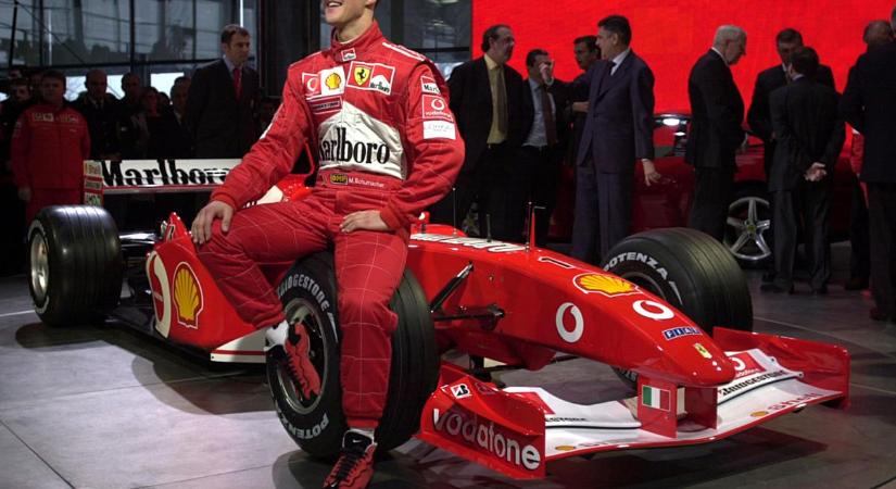 Elárverezik Michael Schumacher legendás F1-es Ferrariját is - hihetetlen, honnan indul a licit - fotók