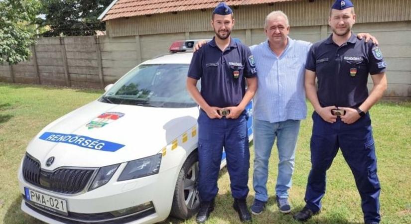 Az alma nem esett messze a fájától: testvérpár és apa-fia is szolgál rendőrként Sarkadon