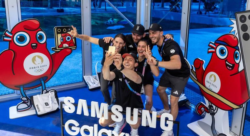 Párizs 2024: A sportolók már a Galaxy Z Flip6 olimpiai kiadásával szerezhetnek életre szóló élményeket a játékokon