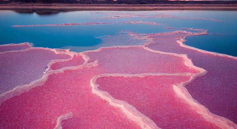 Hallottál már az elképesztő rózsaszín tóról Ausztráliában?