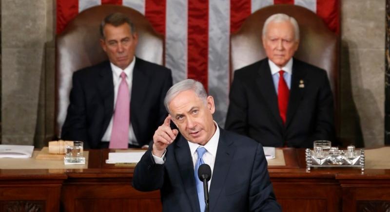 Tiltakozások Washingtonban az izraeli miniszterelnök kongresszusi beszéde ellen