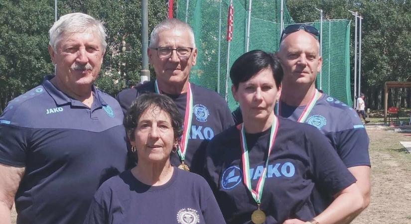 Helytálltak a TSC szenior atlétái Veszprémben