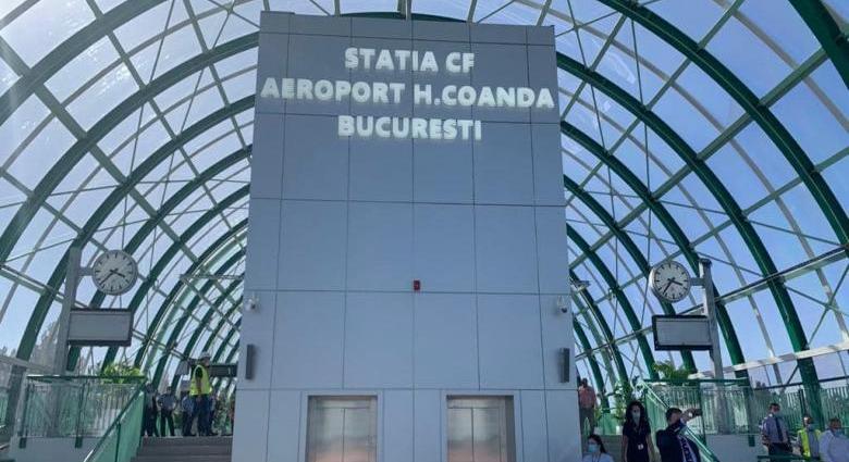 Beindult az új vonat Bukarest és a Henri Coandă reptér között, de máris késett