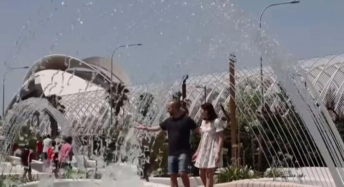 Tombol a forróság Spanyolországban  videó
