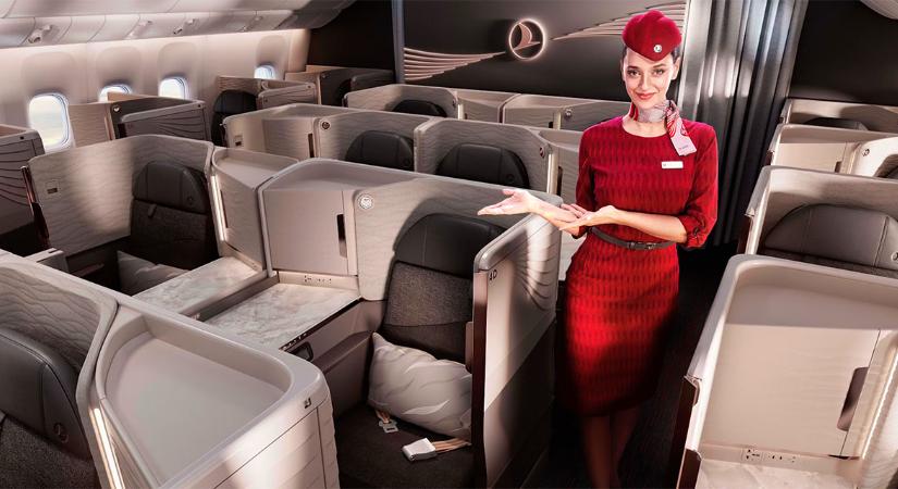 Új üzleti osztályú üléseket mutatott be a Turkish Airlines