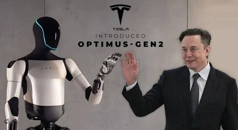 Esnek a Tesla bevételei, év végére Musk inkább humanoid robotokat állít munkába a gyáraiban