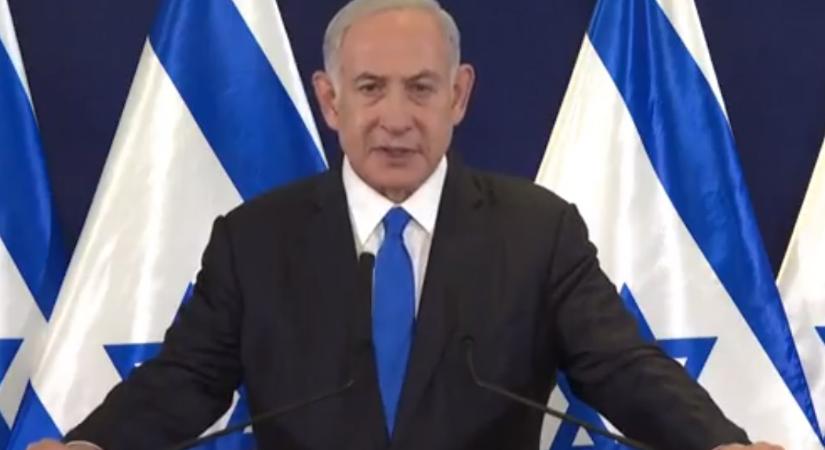 Netanjahu: A teljes győzelemig harcolunk Gázában