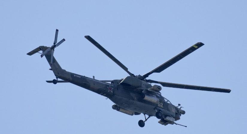 Lezuhant egy orosz katonai helikopter, mindenki meghalt