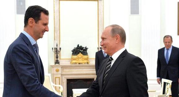 Vlagyimir Putyin a Kremlben fogadta Bassár el-Aszad szíriai elnököt