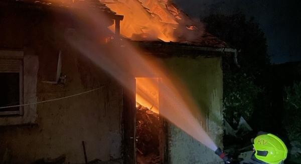 Családi ház lángolt Kaposváron
