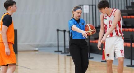 Játékvezetésre váltott a kosárlabdázó, Sellei Dalma