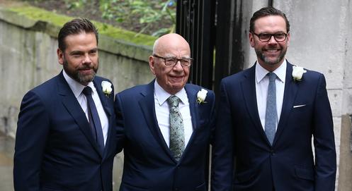Három gyerekét kizárná az örökségéből Rupert Murdoch médiacsászár