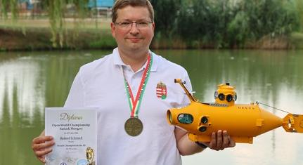 Dr. Schmuck Roland világbajnoki aranyérmes