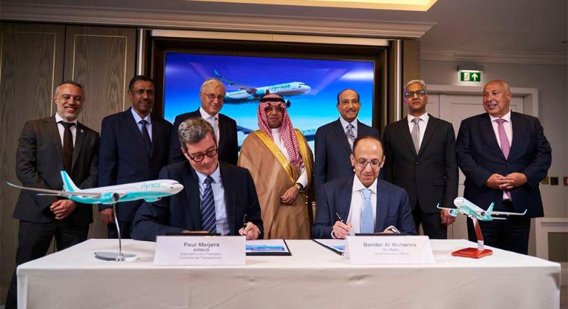Nagy szaúdi megrendeléssel zárta Farnborough-t az Airbus
