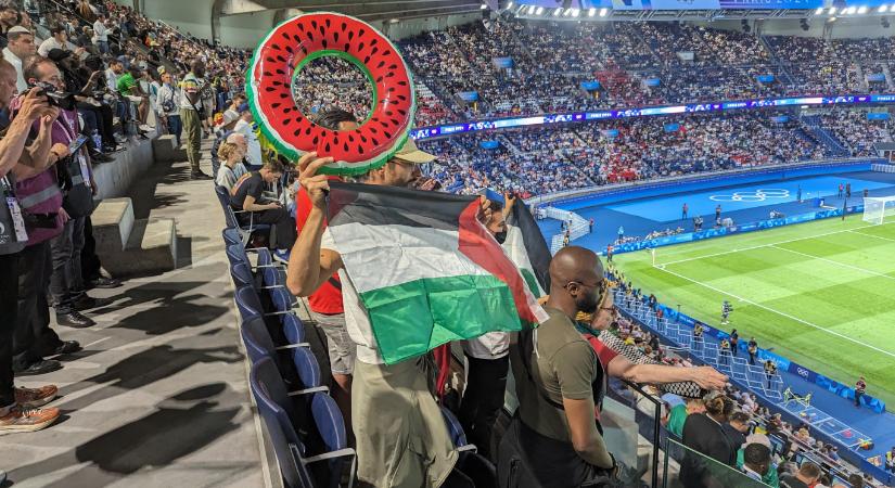 Palesztinpárti szolidarítási akciókra számítanak az olimpiai megnyitón