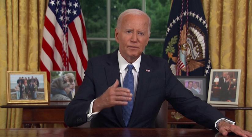 Megszólalt visszalépését követően Joe Biden  videó