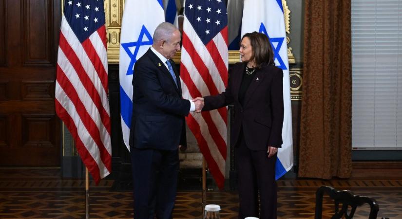 Kamala Harris keményebb hangot ütött meg Netanjahuval, mint Biden