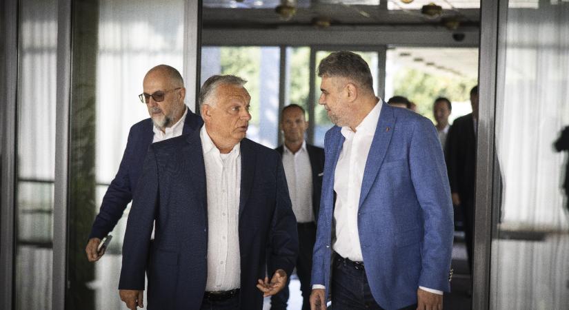 Orbán Viktor a román miniszterelnökkel tárgyalt