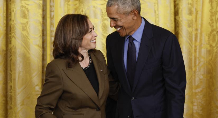 Obama is támogatja Kamala Harrist