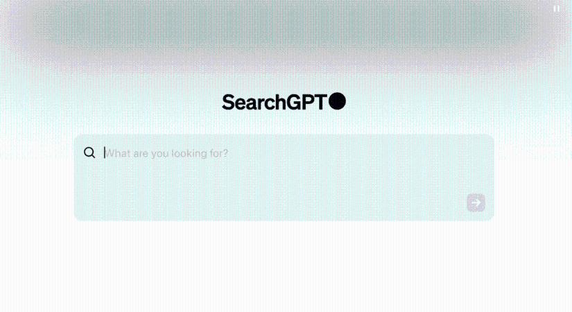 Az OpenAI bejelentette a SearchGPT keresőmotor prototípusát