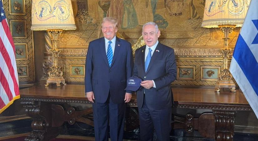 Netanjahu – négy év után először – találkozott Trumppal