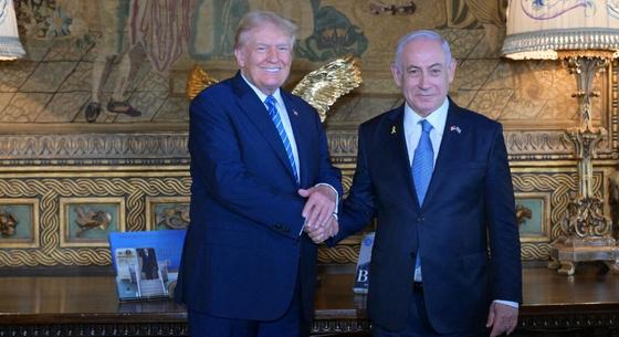 Trump találkozott Netanjahuval és elmondta, hogy nála többet egy amerikai elnök sem tett Izraelért