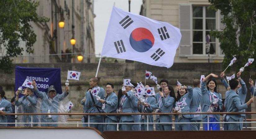 Párizs 2024: már a megnyitón sikerült ezzel felbőszíteni Dél-Koreát