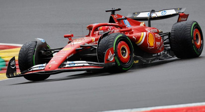 Belga Nagydíj – Verstappen nyerte az időmérőt, Leclerc indulhat az élről